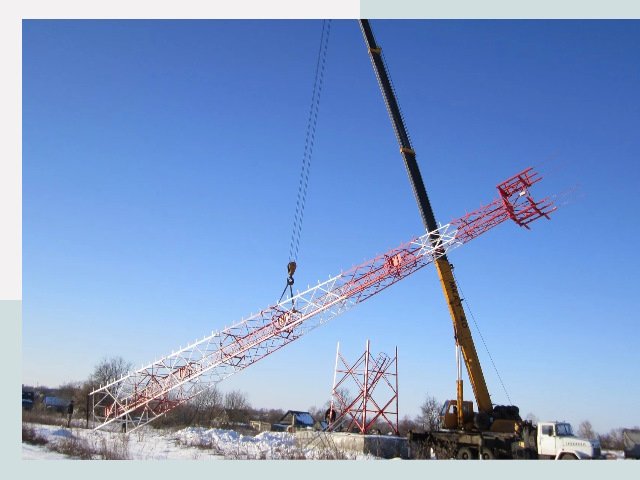 Строительство башен связи в Минеральных Воде от 621 руб.