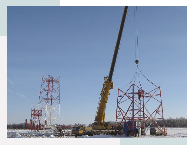 Монтаж вышек связи в Минеральных Воде