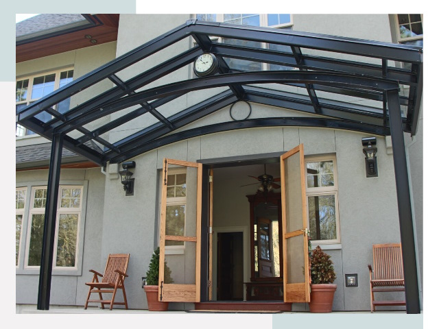 Козырьки металлические в Минеральных Воде