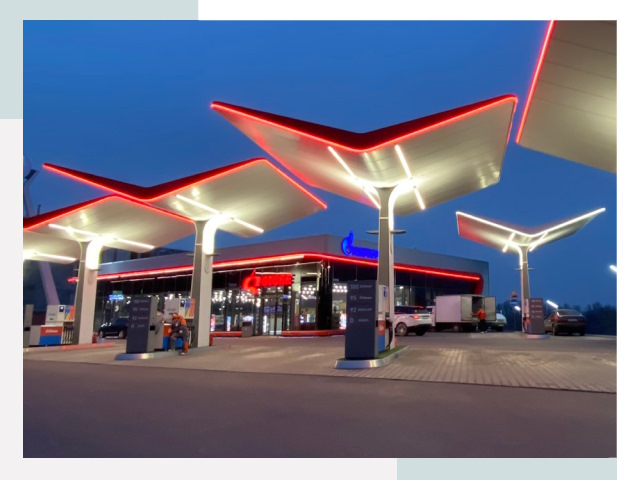 Навесы для АЗС в Минеральных Воде