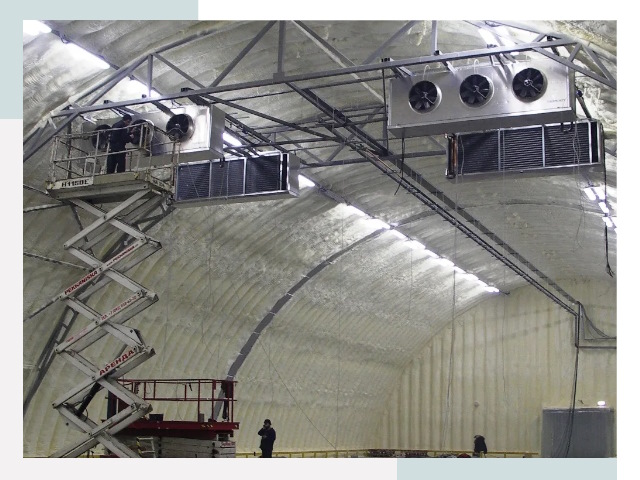 Оснащение ангаров в Минеральных Воде