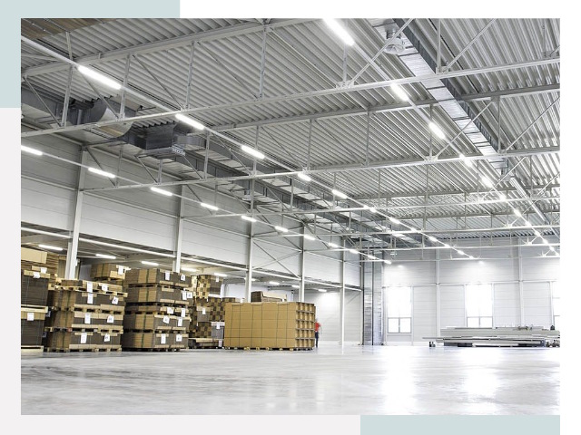 Освещение ангаров в Минеральных Воде