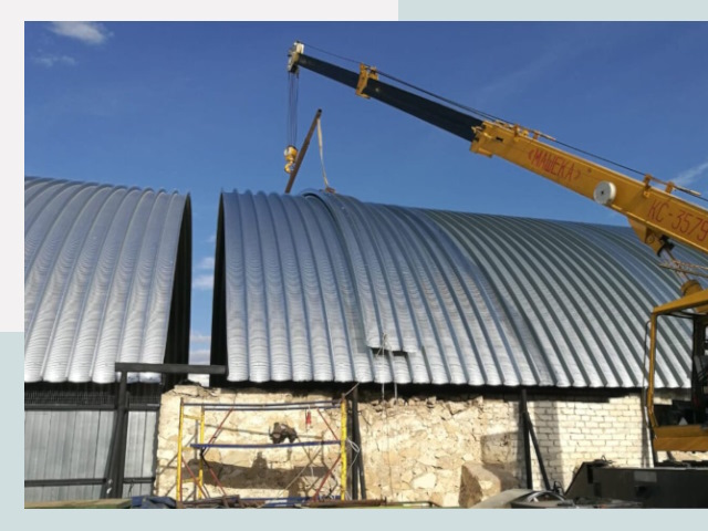 Реконструкция ангаров в Минеральных Воде от 621 руб.