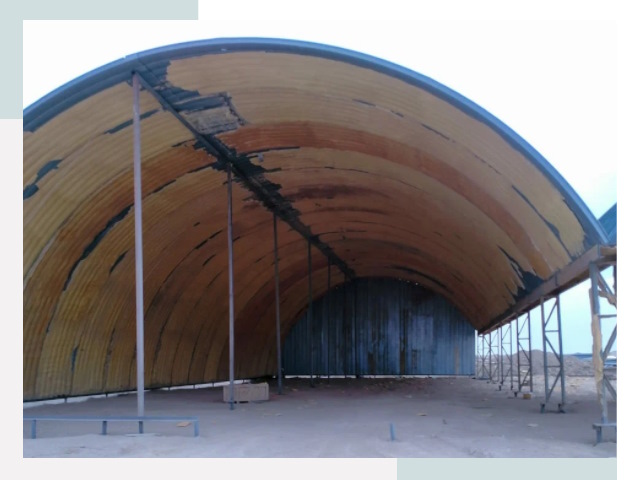 Реконструкция ангаров в Минеральных Воде