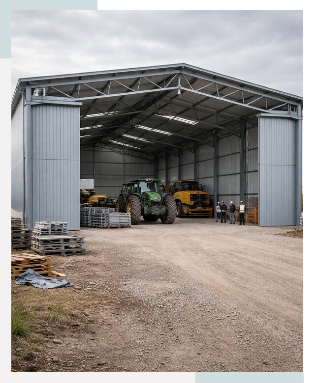 Ангары для сельхозтехники в Минеральных Воде от 20716 р. | СтальСтрой-Мнр