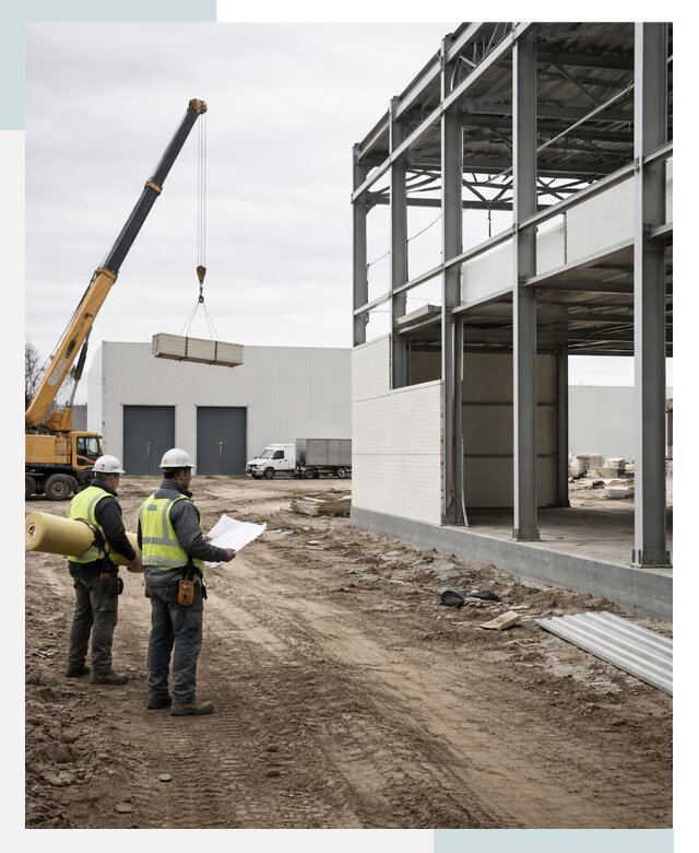 Строительство холодильных складов в Минеральных Воде от 46611 р. - СтальСтрой-Мнр