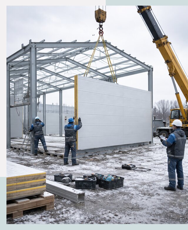 Строительство холодильных складов под ключ в Минеральных Воде