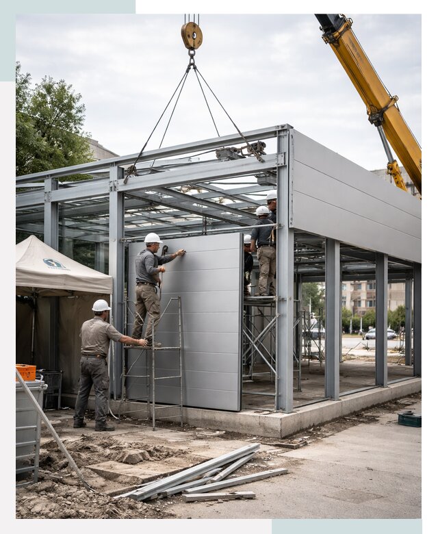 СтальСтрой-Мнр: торговый павильон под ключ в Минеральных Воде от 36253 р.