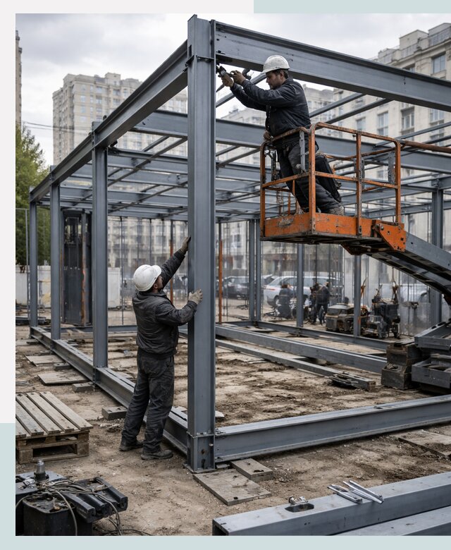 Строительство и монтаж торговых павильонов под ключ в Минеральных Воде