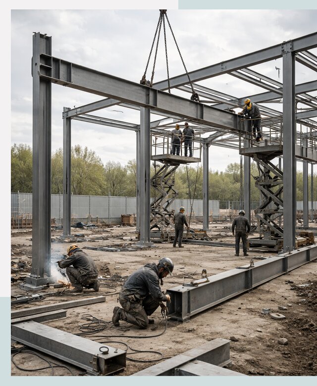 Строительство выставочных павильонов из металлоконструкций в Минеральных Воде