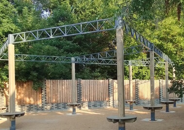 Терраса из металлоконструкций под ключ, проектирование, изготовление и монтаж от СтальСтрой-Мнр